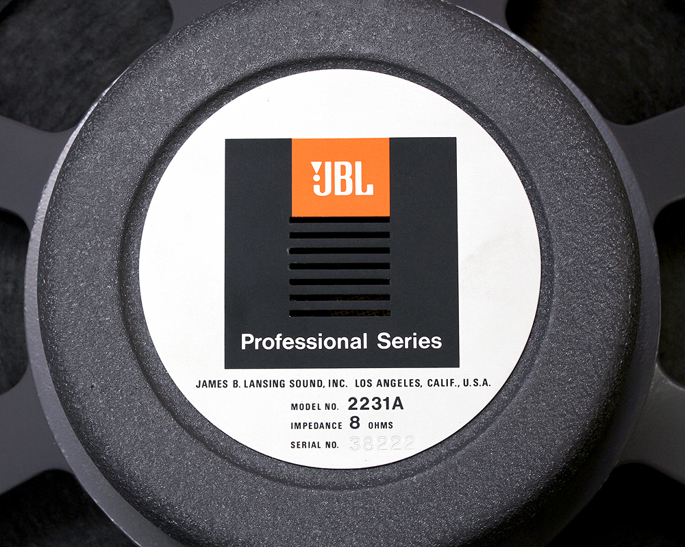 動作品 JBL 2231A 8Ω ウーファー エッジ交換済み - 中古オーディオの