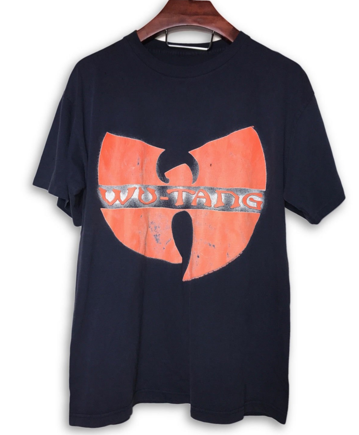 Wu-Tang Clan Navy Orange Vintage Hip-Hop T-shirt – Justin Reed
