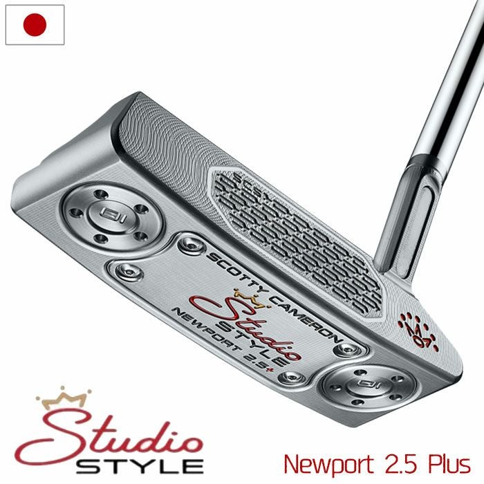 スコッティキャメロン 2025 Studio Style Newport Plus パター メンズ