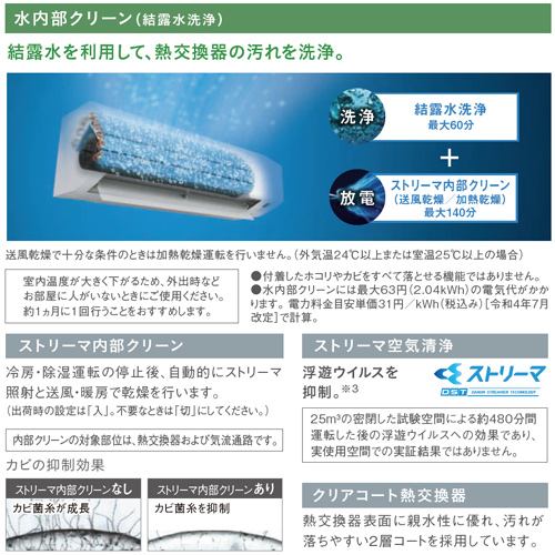 F405ATEP-W+R405AEP｜ダイキンルームエアコン[Eシリーズ][200V]