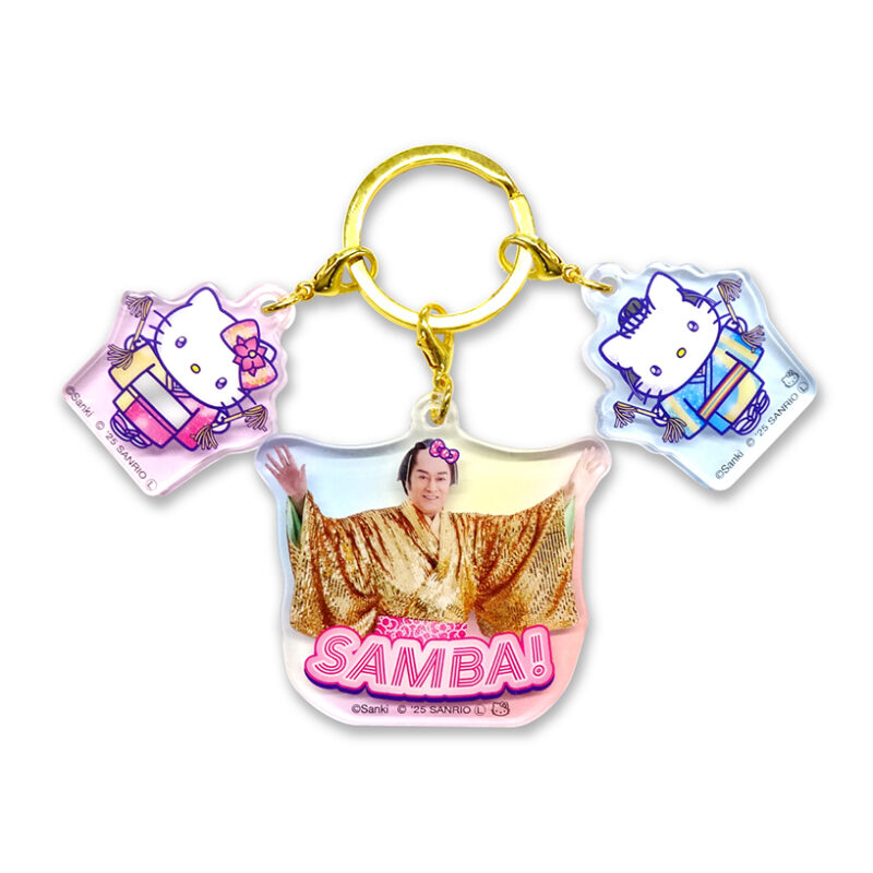 ハローキティ スポーツファン キーホルダー 3点セット ハローキティ