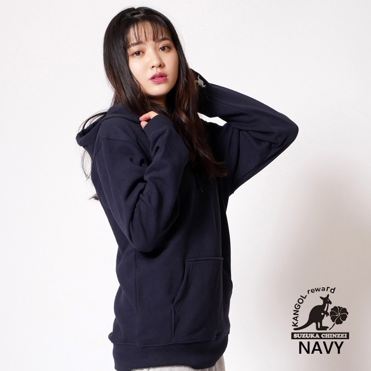 鎮西寿々歌×KANGOL REWARD コラボ プルオーバーパーカー