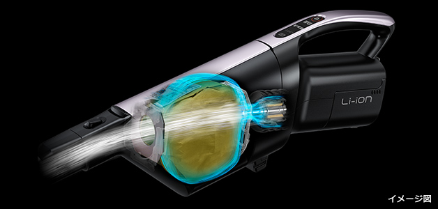 スティッククリーナー（コードレス式）PKV-BK50L ： クリーナー