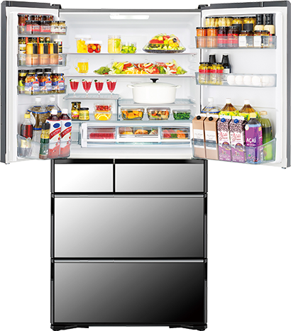 WXCタイプ R-WXC74T ： 冷蔵庫 ： 日立の家電品