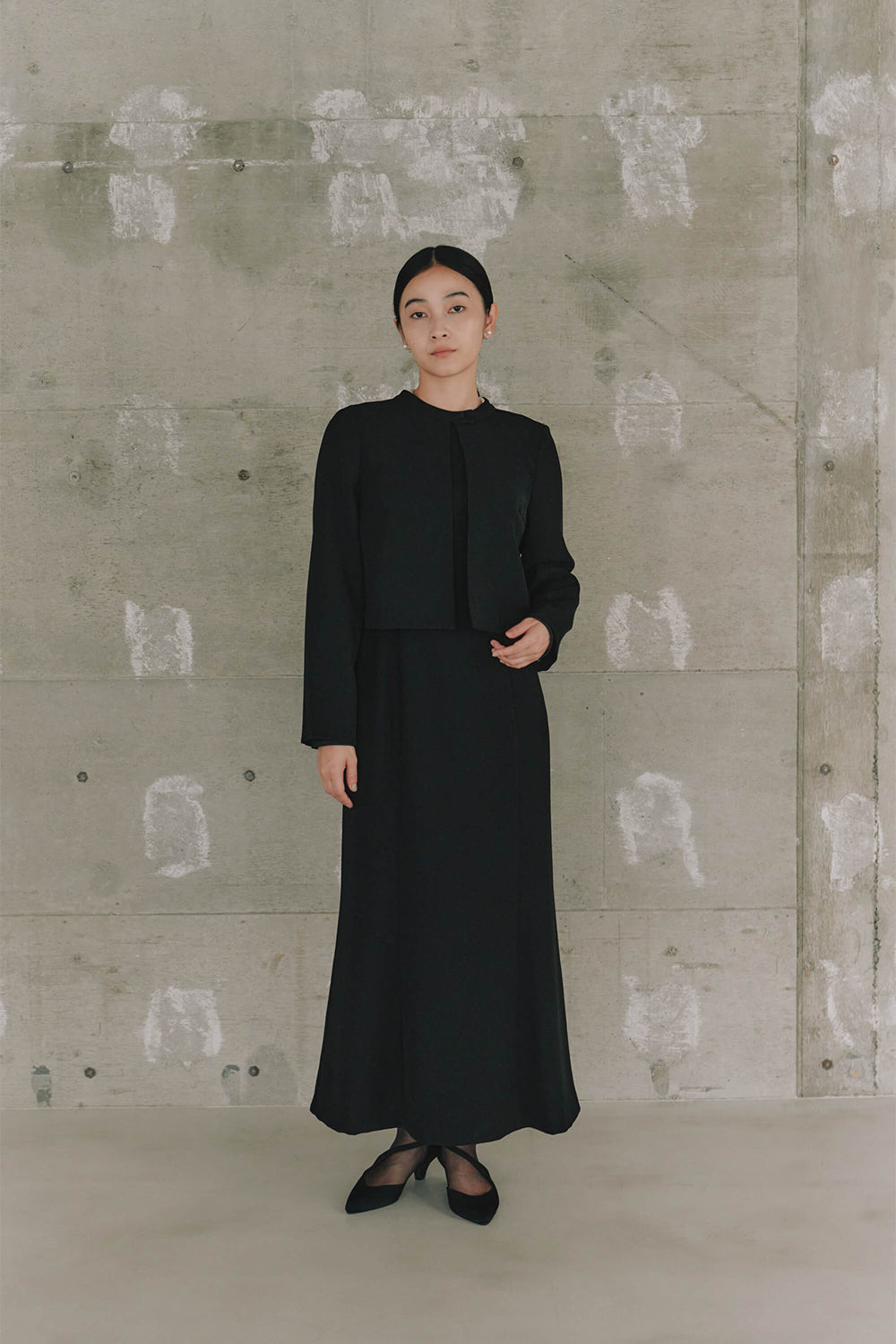 kaene公式オンラインストア エンブロイダリースリーブドレス / 100905