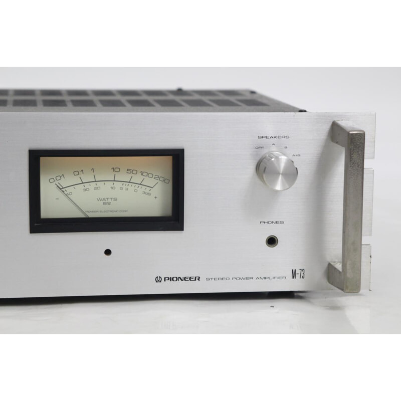 買取実績 |Pioneer/パイオニア ステレオパワーアンプ [M-73] - 大阪