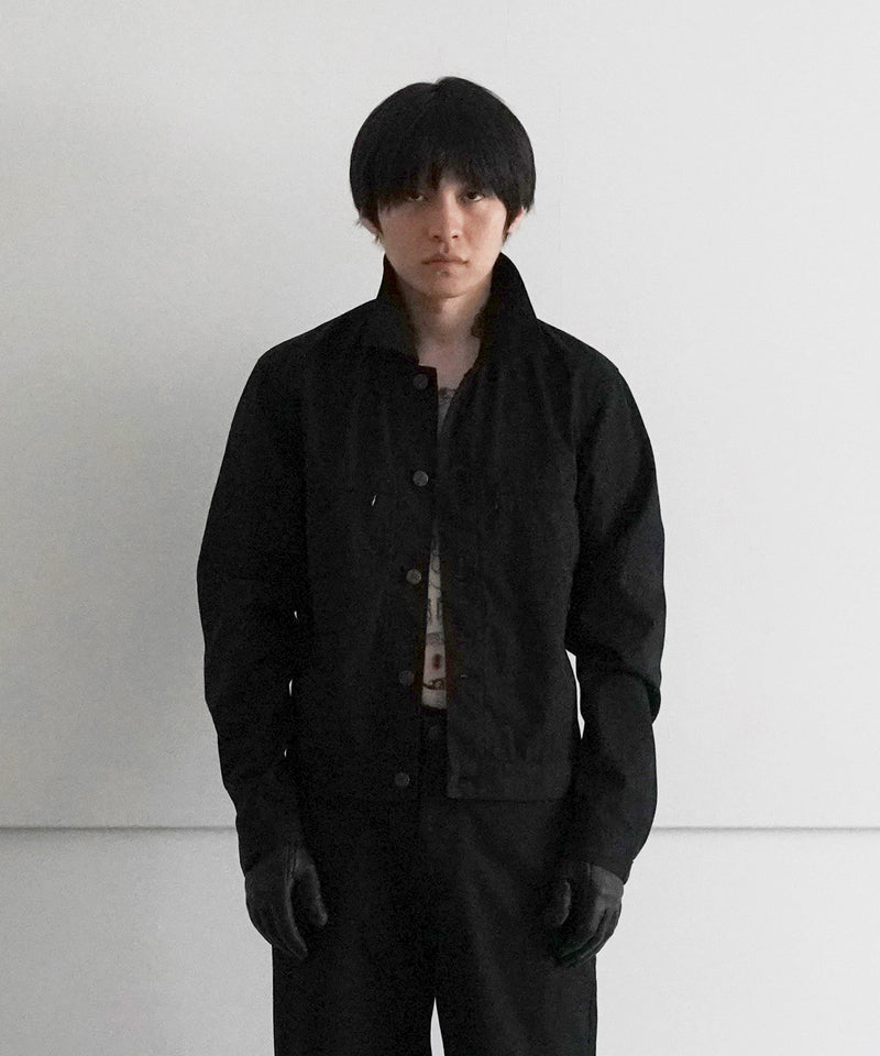 THE JEAN JACKET -FINX COTTON GABARDINE- 