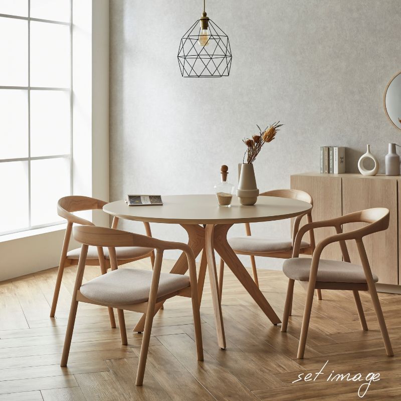 Norna white】チェア【ファブリックタイプ】 – 河口家具製作所