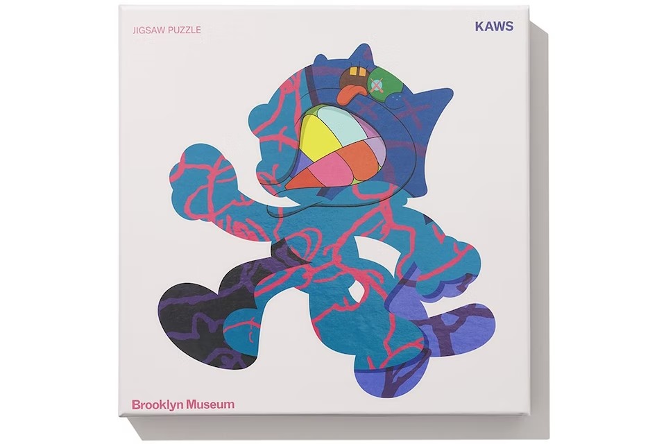 kaws パズル 単品右側 kaws-no-ones-home-puzzle-multi