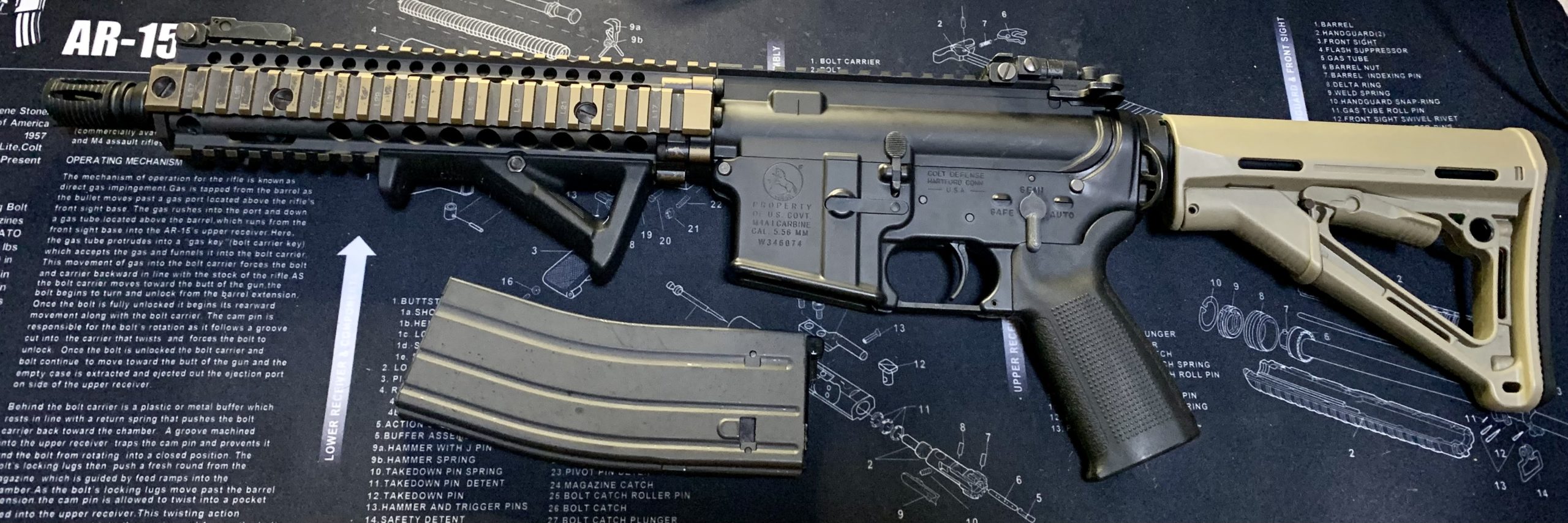 東京マルイ CQBR ブロック1 レビュー（Mk18 mod1化品）