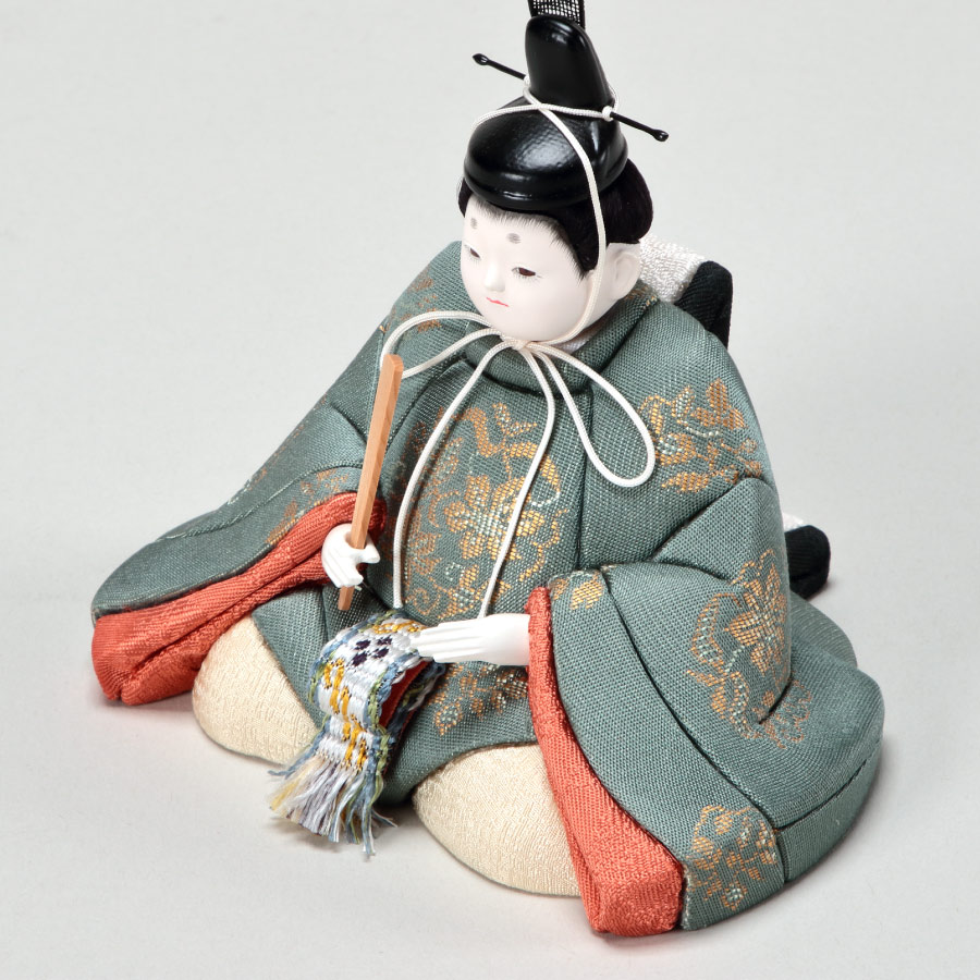 人形の田辺 / 【幸一光】木目込雛人形 詩 親王飾り