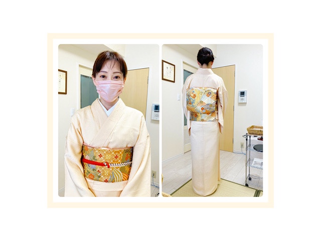 名古屋帯より袋帯二重太鼓のほうが好きかも、と。 | 個人着付け教室