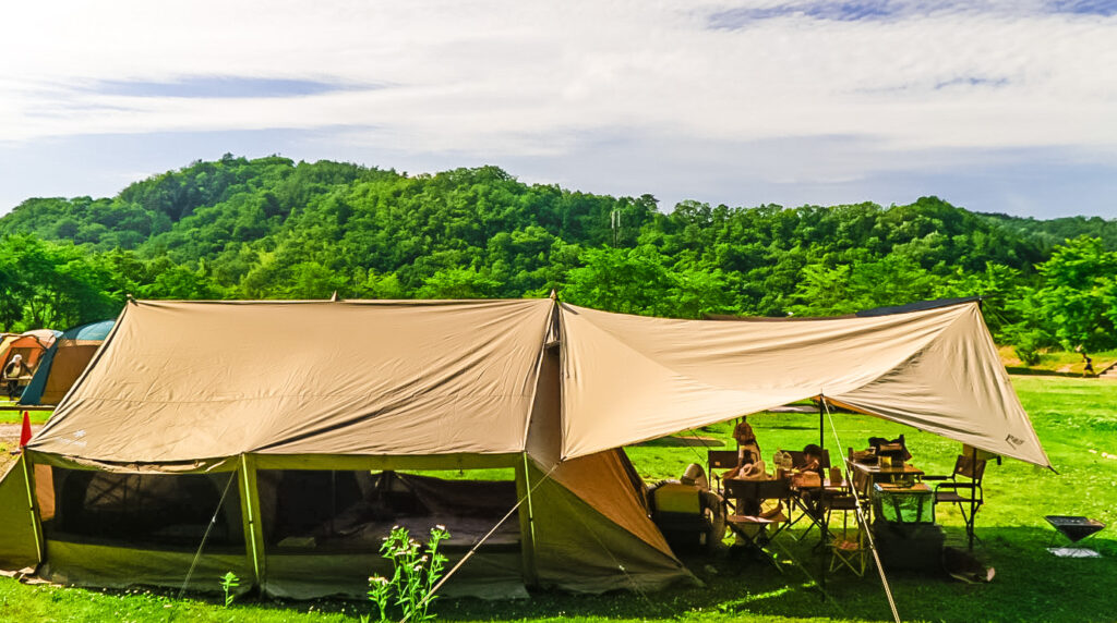 サバティカル マリポサL レビュー TCファミリータープ 坊主キャンパー