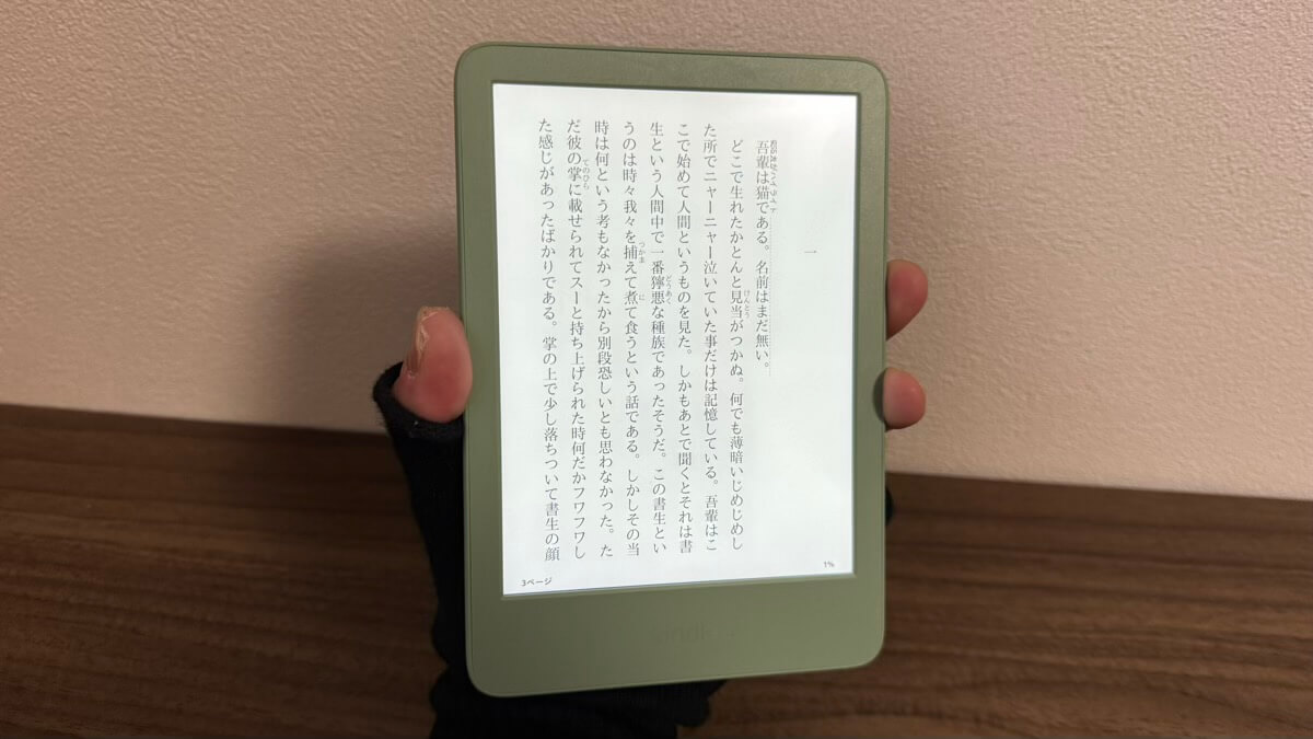新型】Kindle無印（第11世代-2024年発売モデル）をレビュー！明るさが