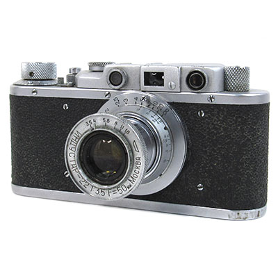 カメラレンズのking-2 / FED ZORKI 1948a/INDUSTAR-22 50mm/f3.5