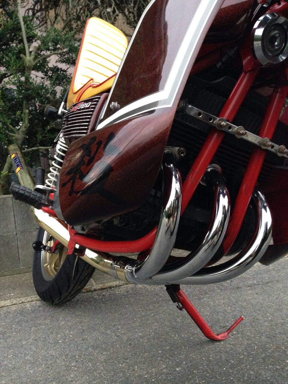 GT380 真鍮KING管 ストレート 最強の音切れ！！ - K－STYLE