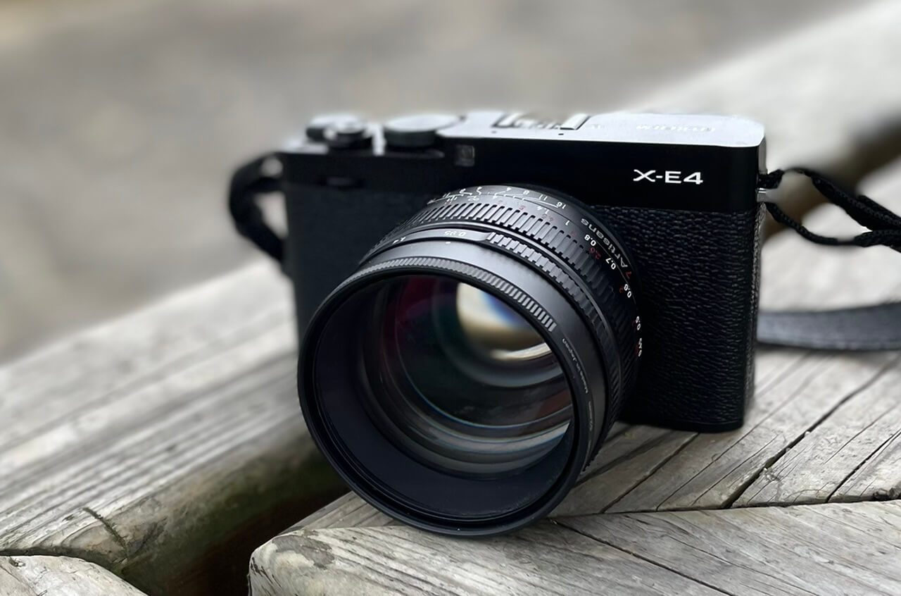 7Artisans 50mm f0.95 Xマウント版を、Nikon Z fcに装着してみた