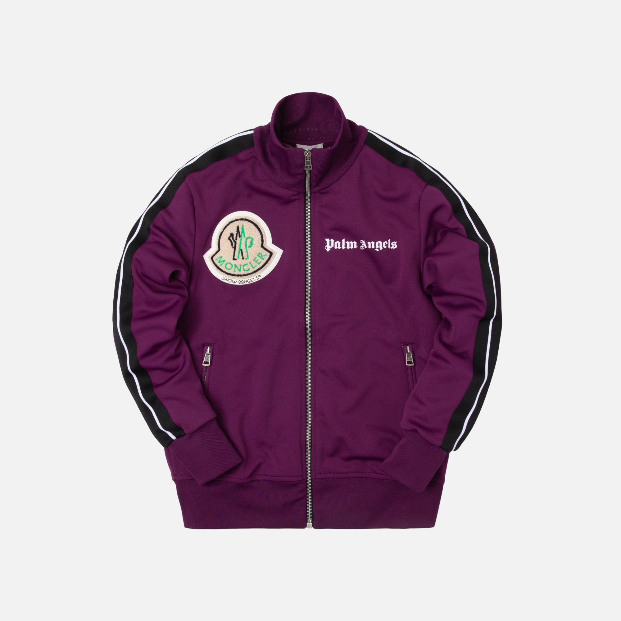 8 Moncler Palm Angels Maglia Cardigan Track Jacket - Purple – Kith