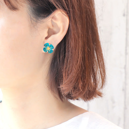 レシピNo.KR0827 貴和クリスタルのフラワーアクセサリー2種 – 貴和