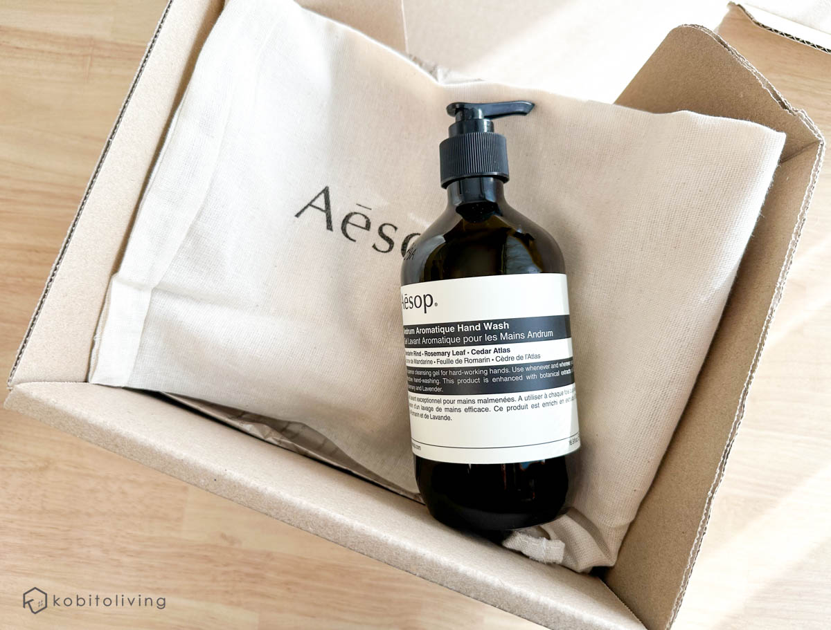 イソップのアンドラムアロマティックハンドウォッシュをレビュー！香り