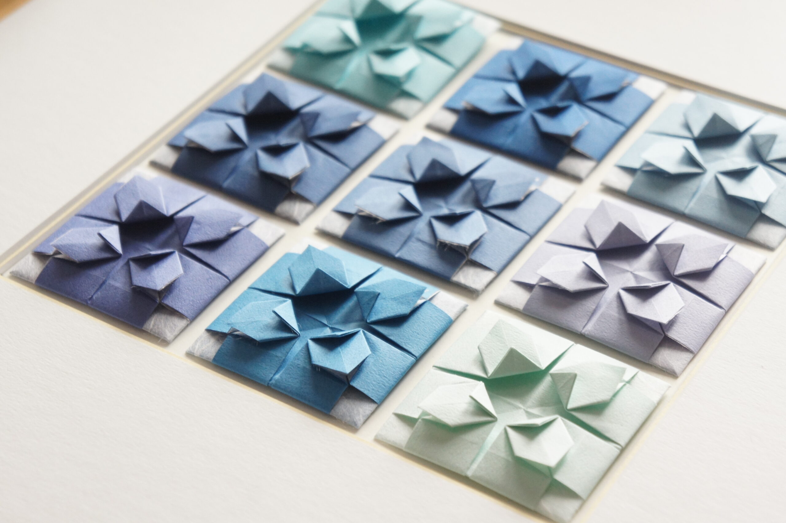 折る幾何学” オリガミステンドグラス - コーキの折り紙工房 / KoKi