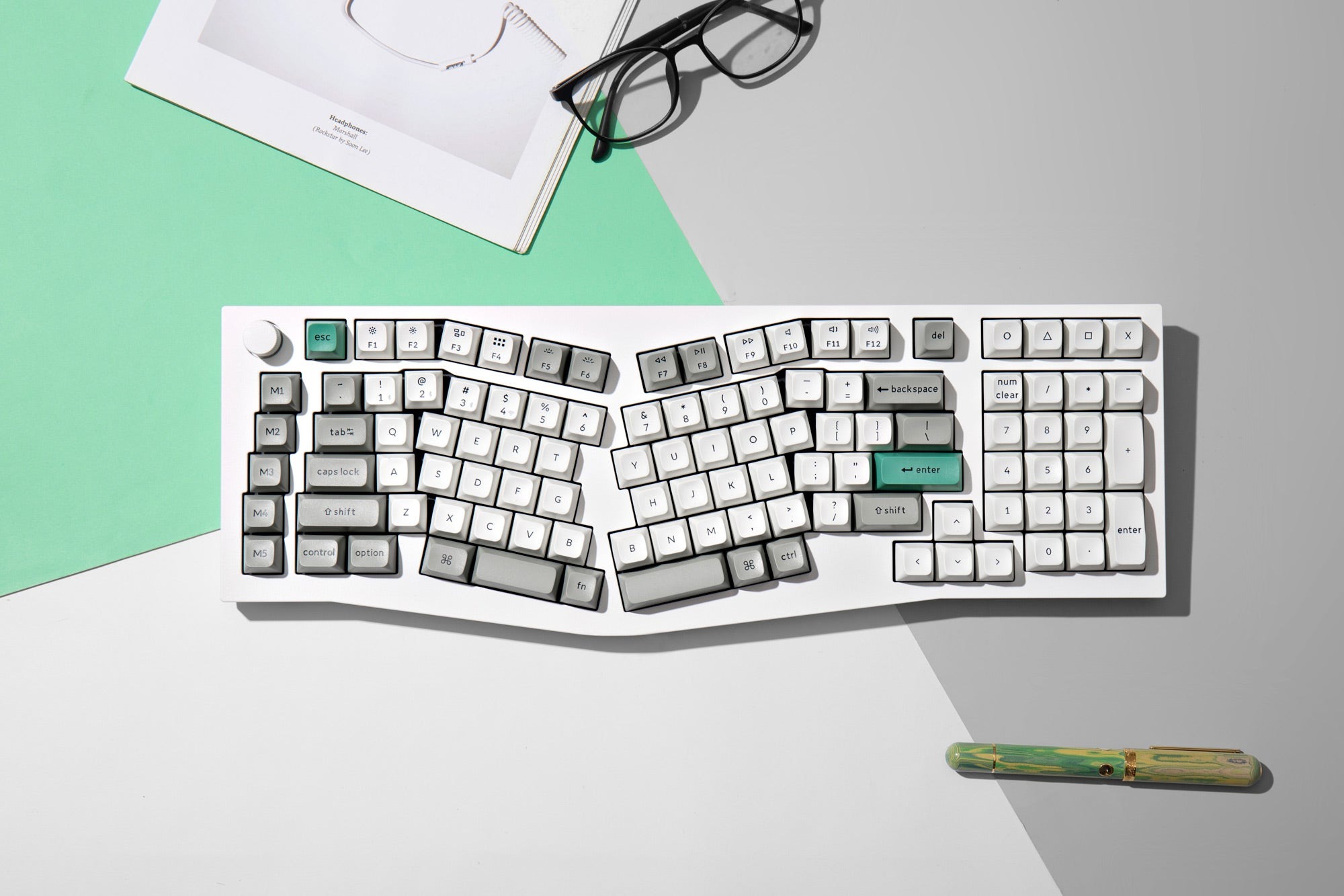 Keychron Q13 Max(Aliceレイアウト) QMK ワイヤレス カスタム