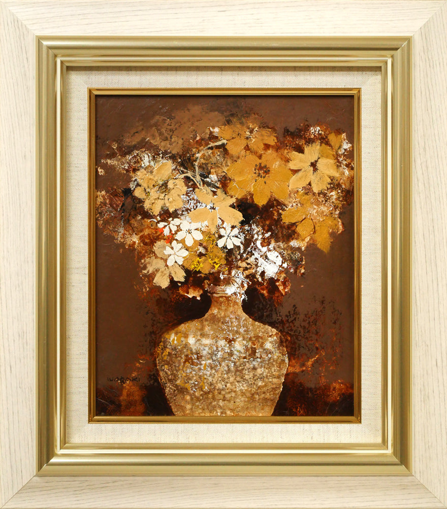 田中亜木男「早春パリ」油絵・F3号 絵画買取・販売の小竹美術