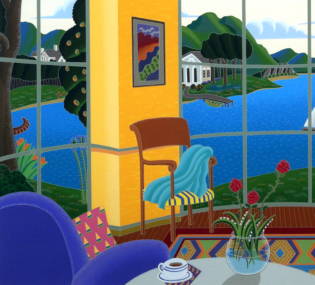 今だけ早い者勝ち絵画 ナンタケットルーム トーマス・マックナイト