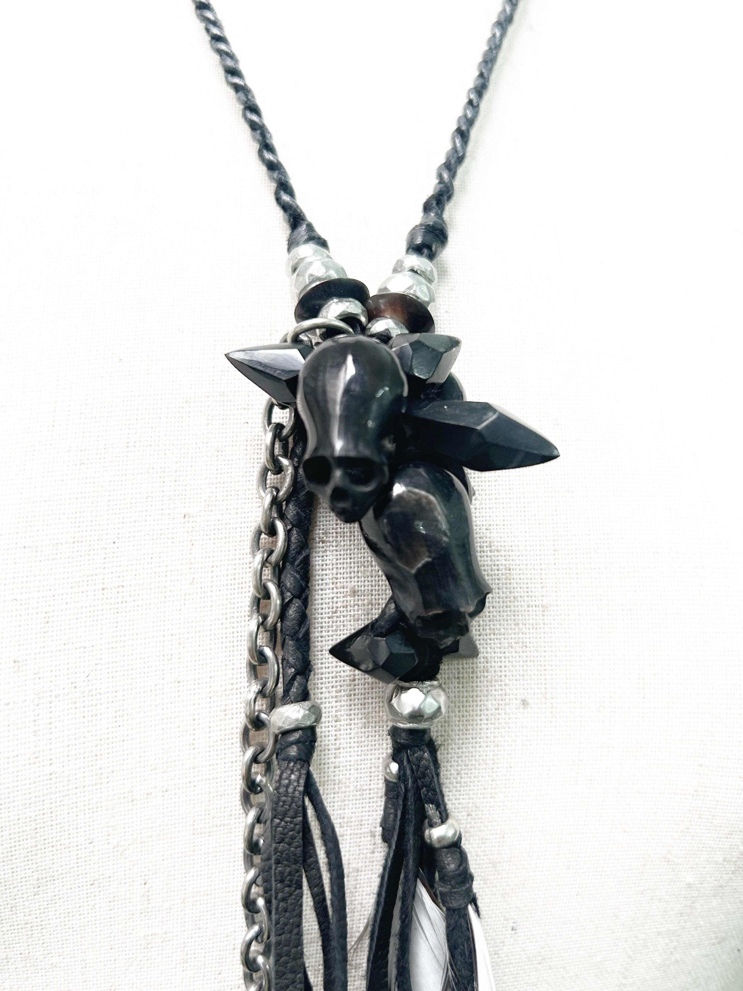 KMRii ケムリ 2501-AC07 Black Shadow Necklace 01 – KMRii OFFICIAL
