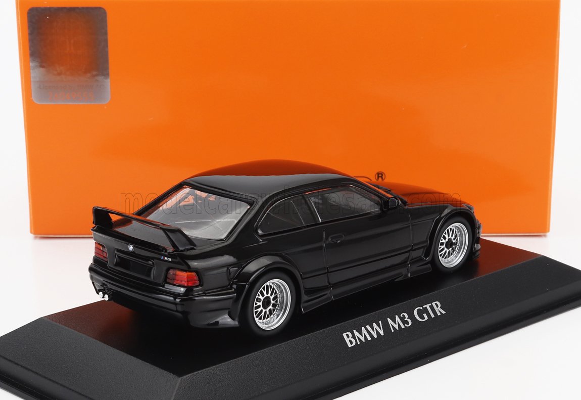 1/43 - BMW - 3-SERIES M3 GTR (E36) 1993 - BLACK - Maxichamps