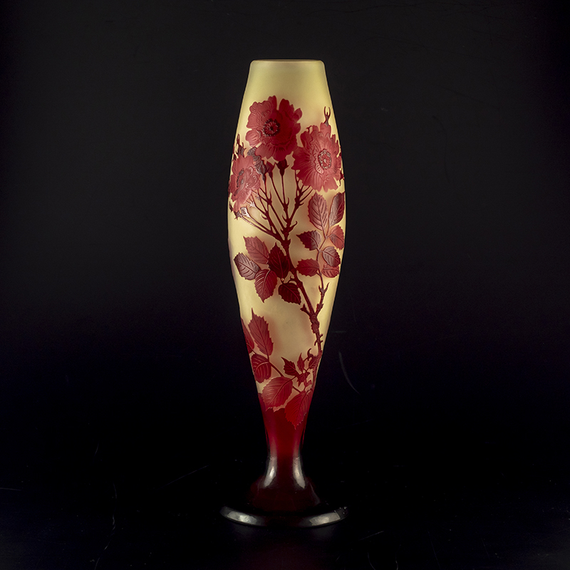 Emile Gallé 薔薇文花器 | 全ての商品 | 黒壁公式オンライン