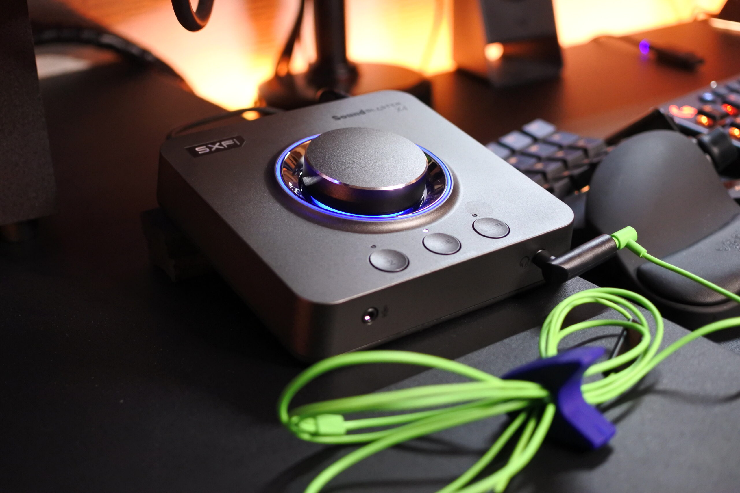 サウンドカード、オーディオインターフェイス【Sound Blaster X4】を