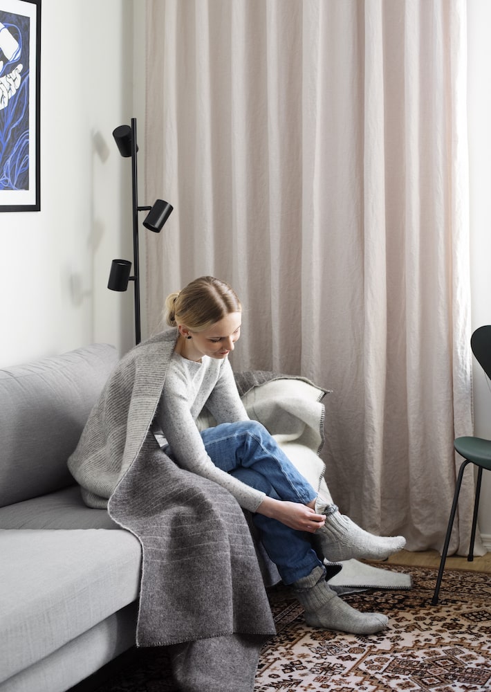 KAAMOS wool blanket 100x150cm – LAPUAN KANKURIT（ラプアンカンクリ）