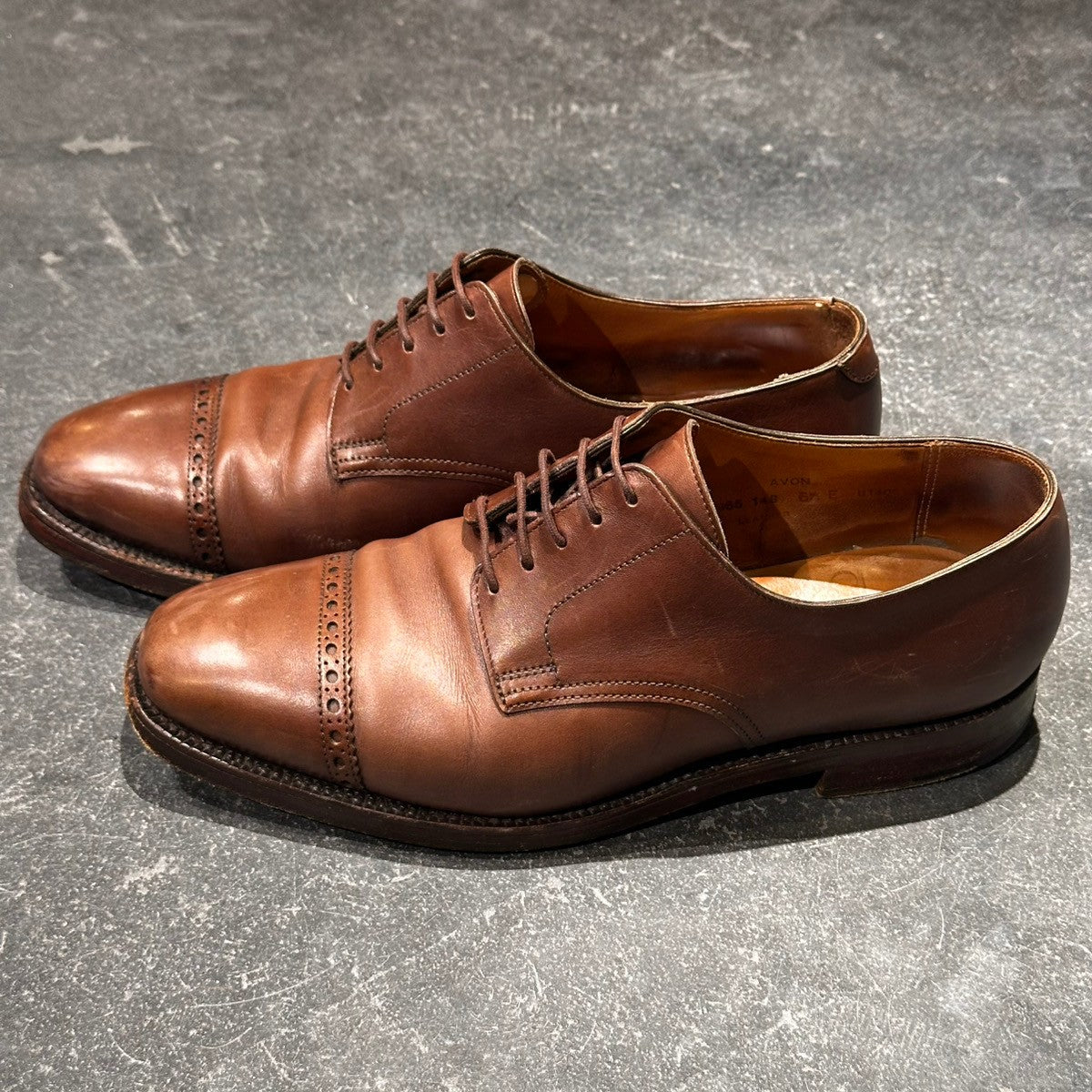 CROCKETT&JONES】クロケット&ジョーンズ エイボン ストレートチップ