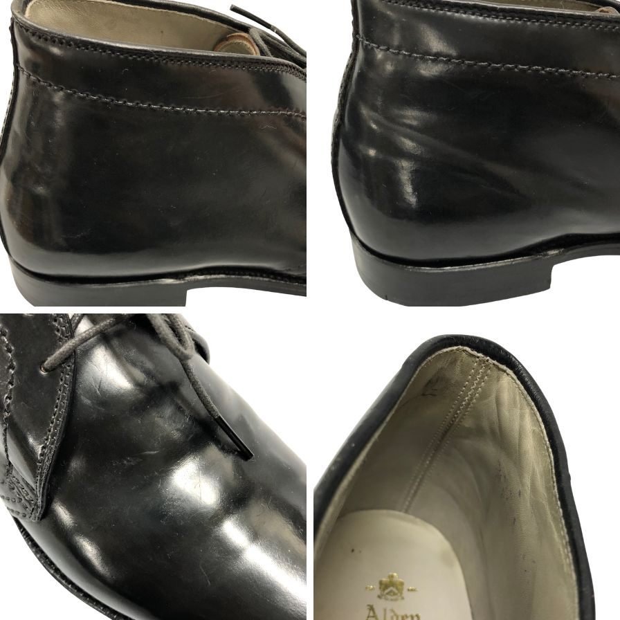 Alden】オールデン 14789 チャッカブーツ コードバン ブラック サイズ