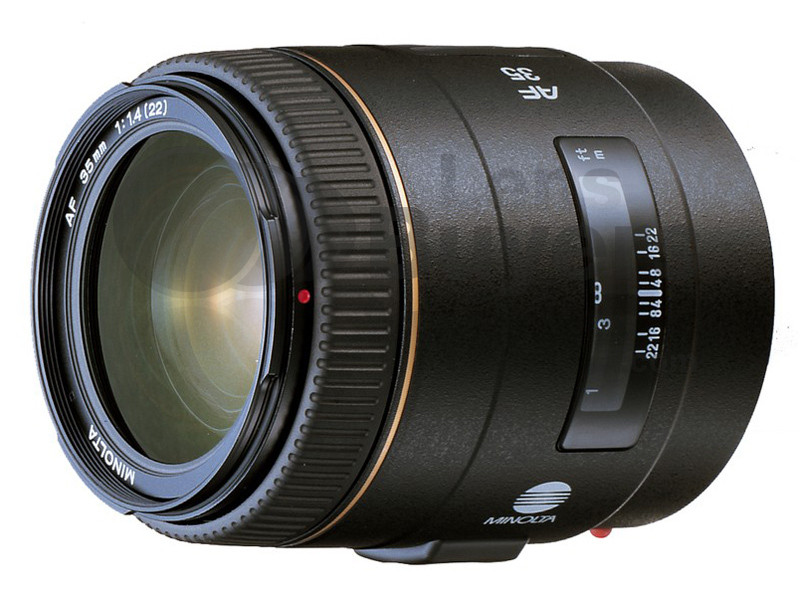 Minolta AF 35mm f/1.4G lens reviews, specification, accessories