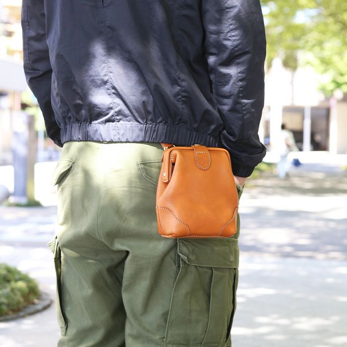 口枠ベルトポーチ｜PORCO ROSSO