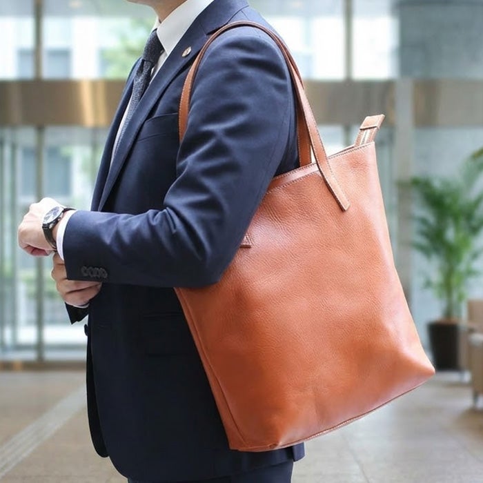 バーティカルZIPトートバッグ｜PORCO ROSSO