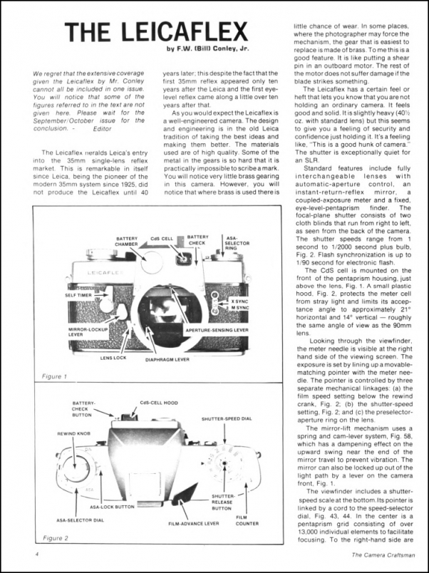 Product Details | Leicaflex Repair Article | Leica | Service