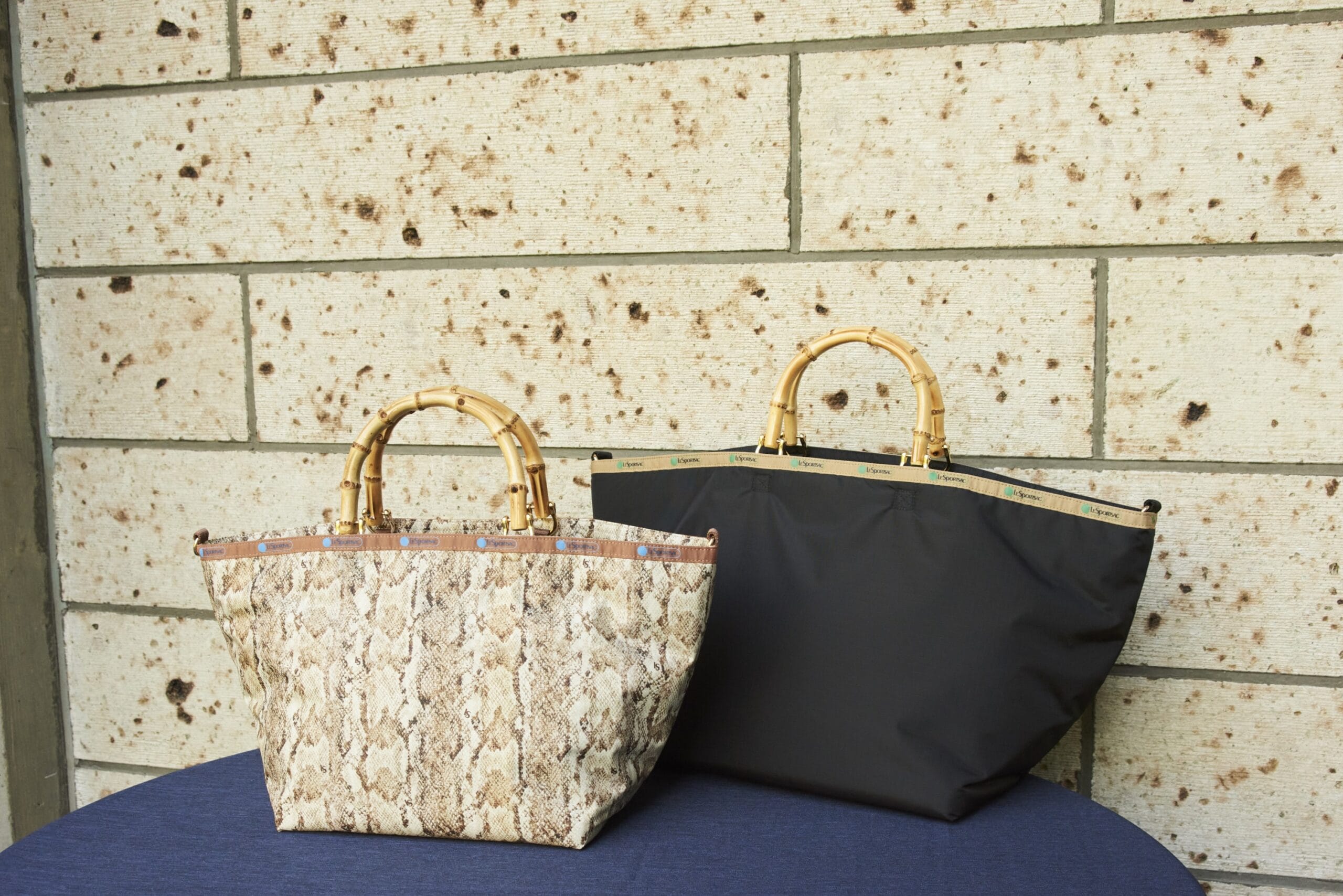 レスポートサック アトリエ】完売必至！べっ甲・バンブーハンドル