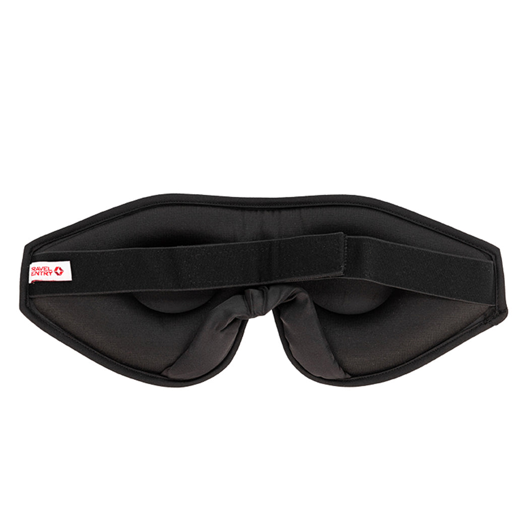 立体的なデザインで睡眠をサポートするアイマスク【TRAVEL SENTRY