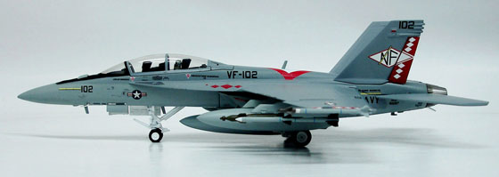 Witty Wings - 1/72 F/A 18F SUPER HORNET VFA-102 DIAMONDBACKS 100