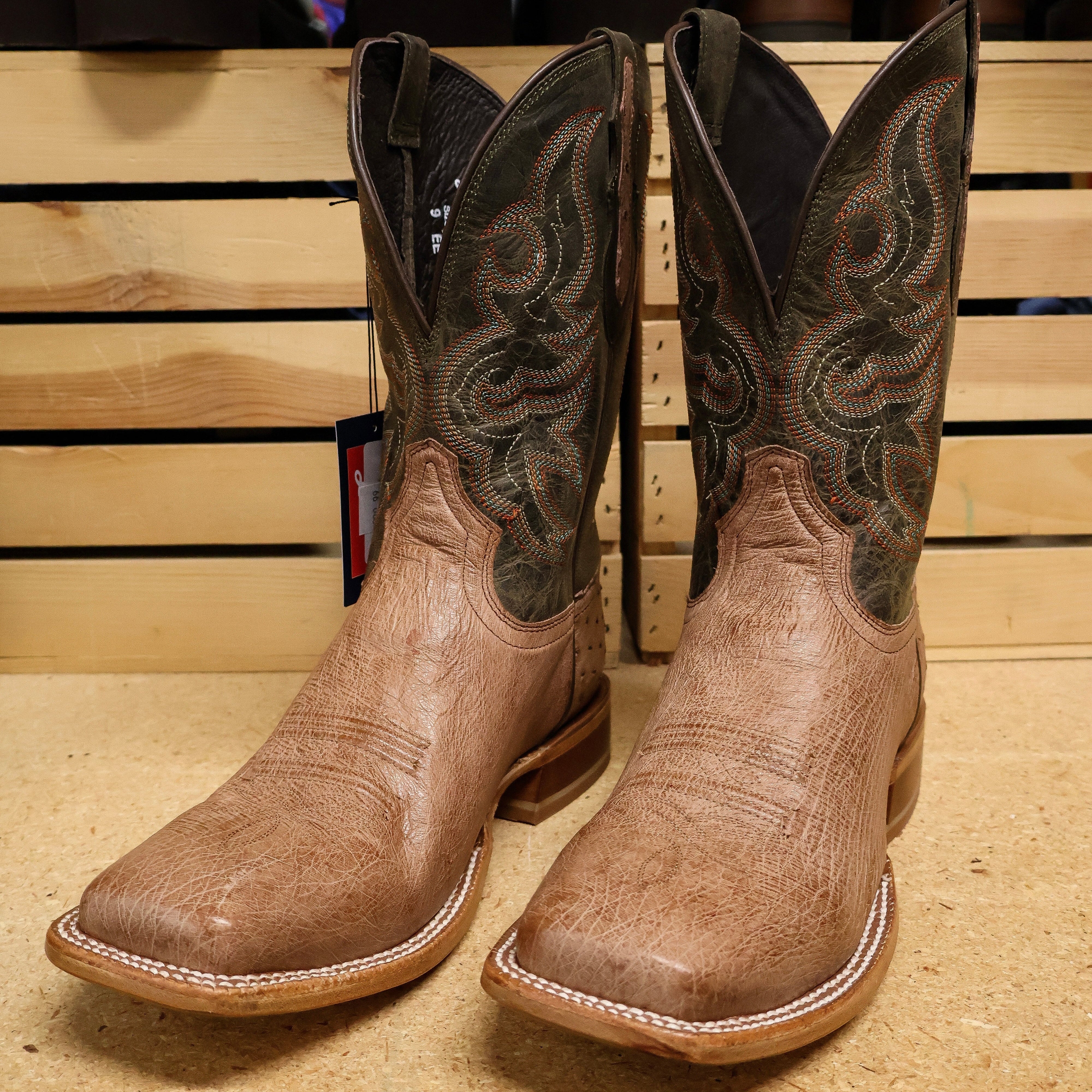 Tony Lama Men - Cadiz Smooth Ostrich (Coffee) SA6104 – Lerma's