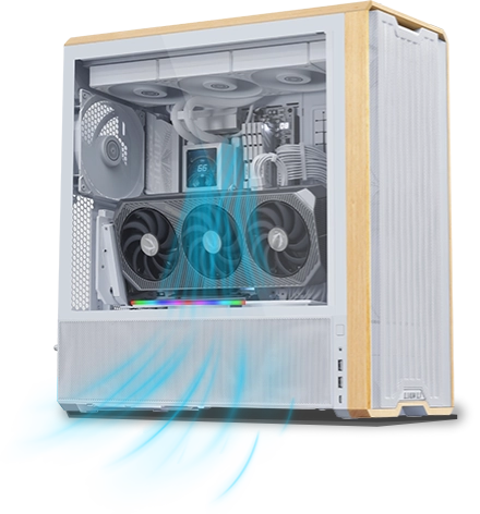 4 Slots Vertical GPU Kit v3（VG4v3） - LIAN LI is a Leading