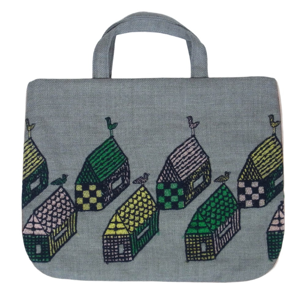 mina perhonen ミナペルホネン aba7160ps village ヴィレッジ トート