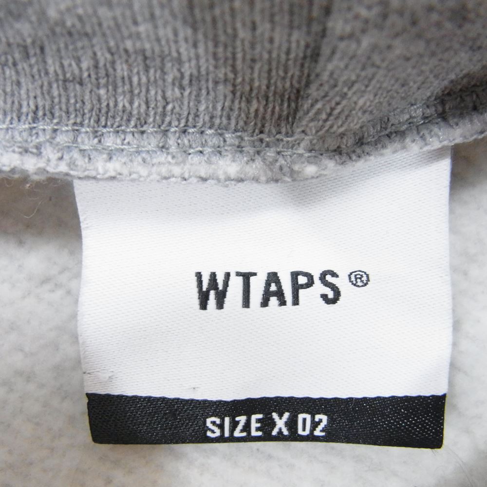 WTAPS ダブルタップス 22AW CROSS BONES HOODY COTTON クロスボーン