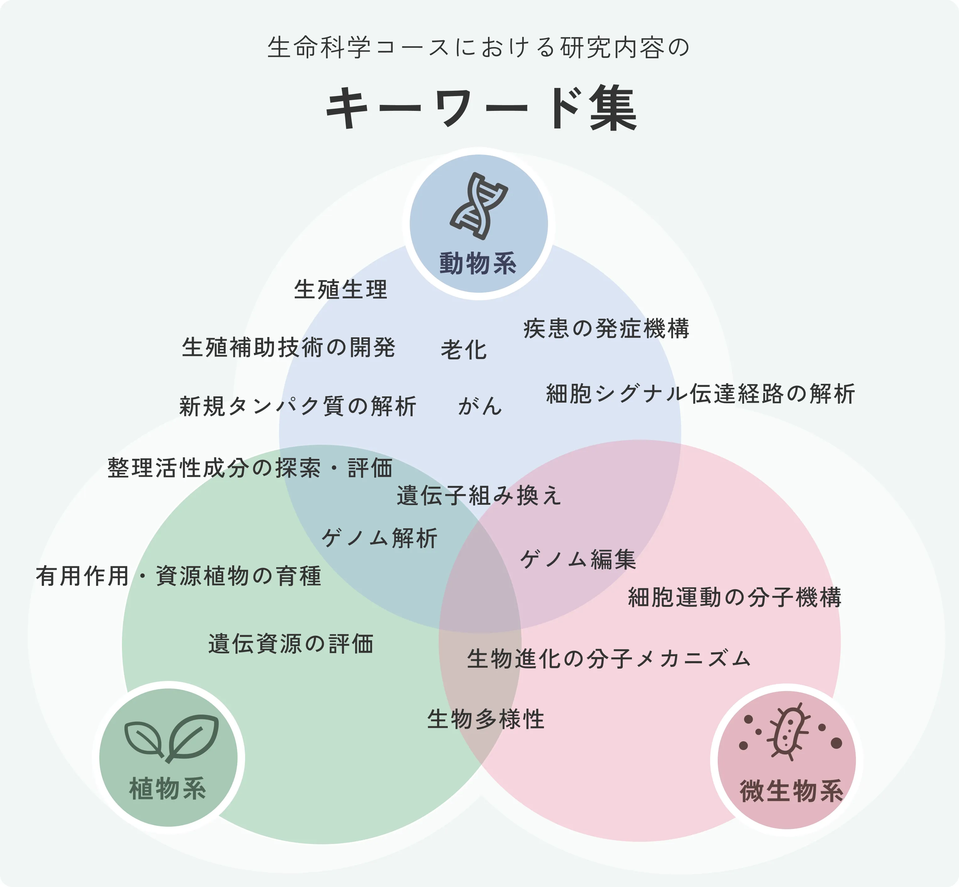 生命科学コースとは？ – 県立広島大学生物資源科学部生命環境学科生命