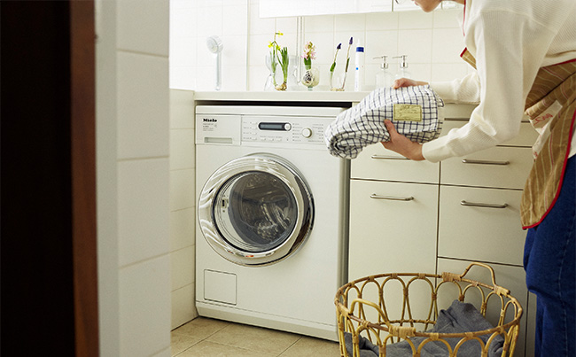 ミーレのドラム式洗濯機・洗濯乾燥機・衣類乾燥機でサステナブルな洗濯