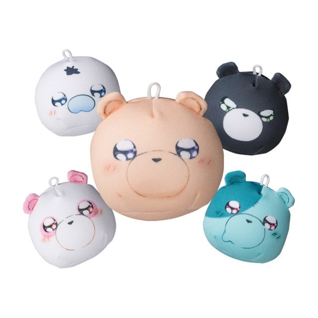 魔王城でおやすみ』 もちもちフェイスキーホルダー でびあくまと愉快な