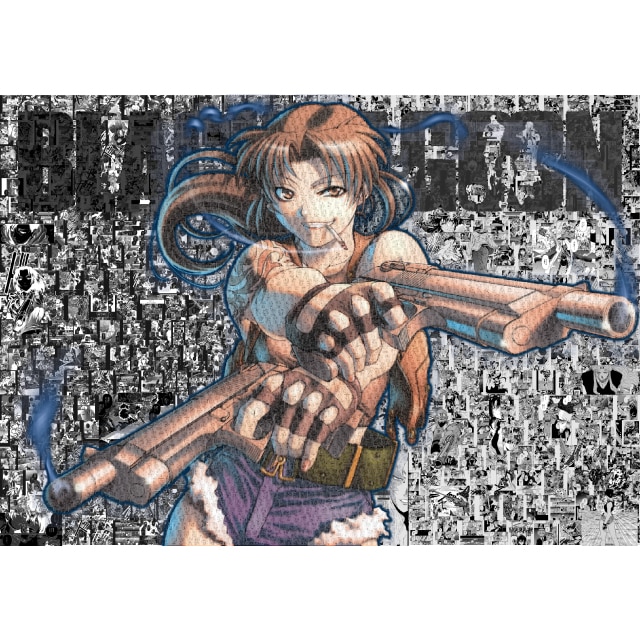 BLACK LAGOON』 25周年記念デザイン メタルキャンバスアート : GX